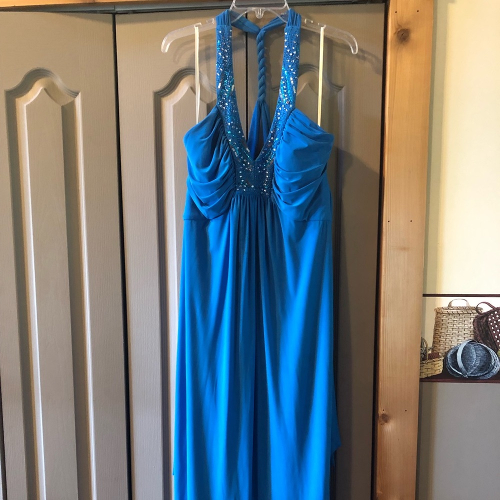 Beaded prom dress
